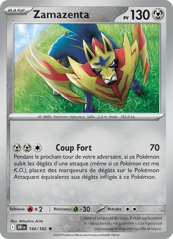 Zamazenta 146/182 - Rivalités Destinées - Reverse - Pokémon JCC