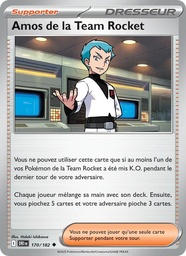 Amos de la Team Rocket 170/182 - Rivalités Destinées - Reverse - Pokémon JCC