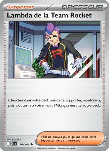 Lambda de la Team Rocket 176/182 Reverse