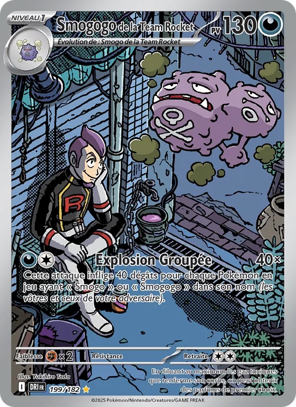 Smogogo de la Team Rocket 199/182 - Rivalités Destinées - Holo - Pokémon JCC