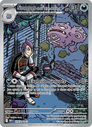 Smogogo de la Team Rocket 199/182 Holo