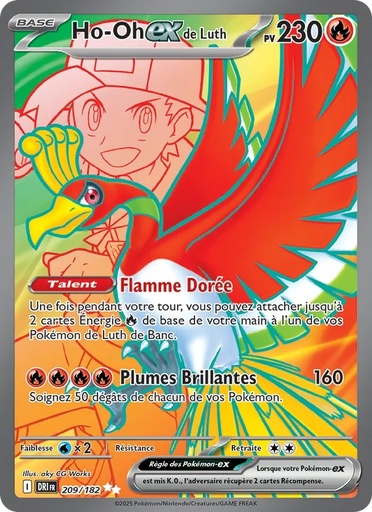 Ho-Oh-ex de Luth 209/182 Holo