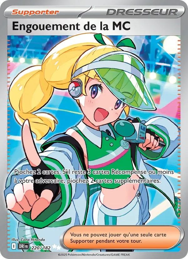 Engouement de la MC 220/182 - Rivalités Destinées - Holo - Pokémon JCC