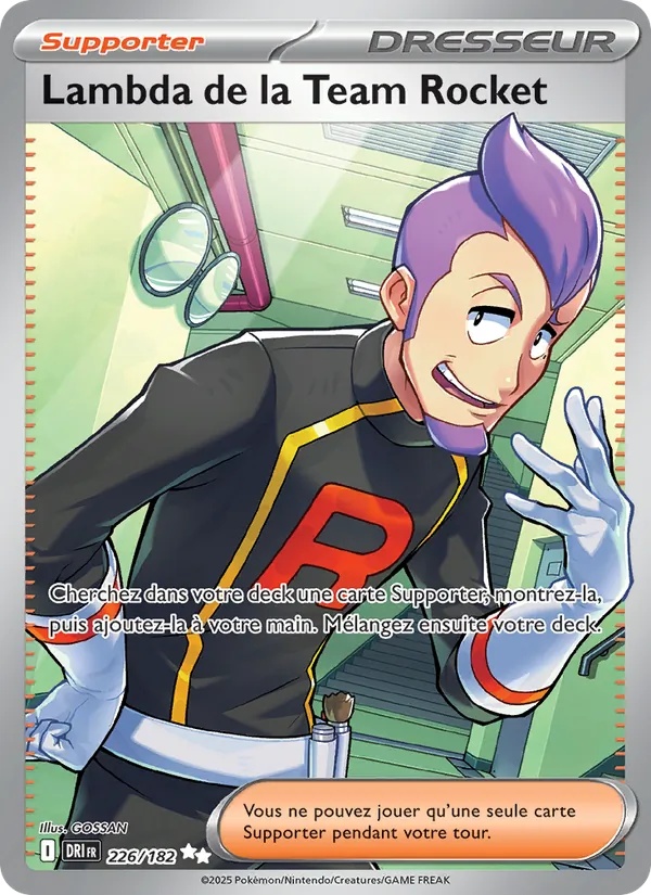 Lambda de la Team Rocket 226/182 - Rivalités Destinées - Holo - Pokémon JCC
