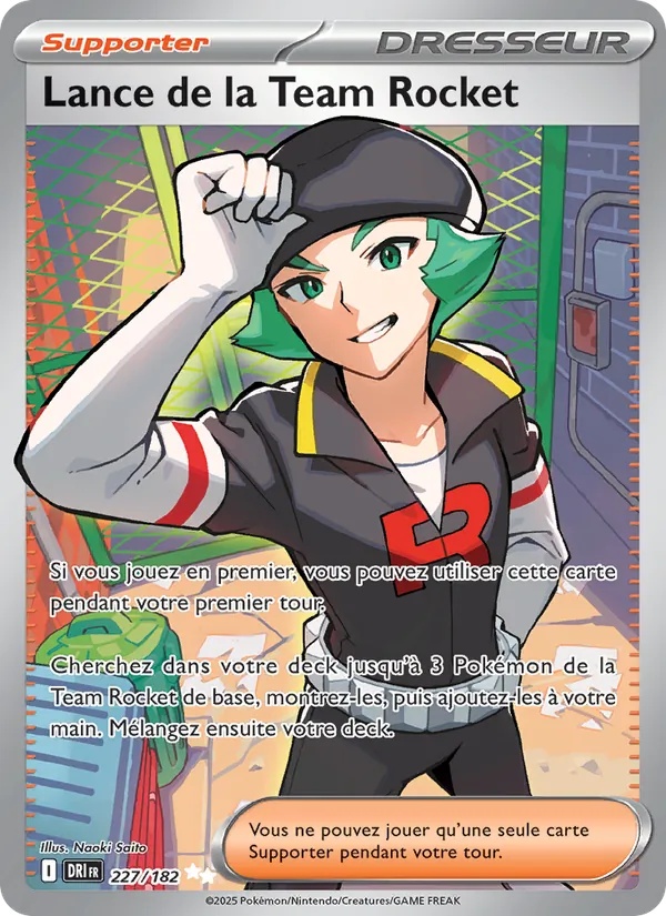 Lance de la Team Rocket 227/182 - Rivalités Destinées - Holo - Pokémon JCC