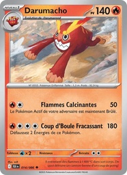 Darumacho 014/86 - Foudre Noire - Reverse - Pokémon JCC