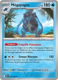 Mégapagos 023/86 - Foudre Noire - Reverse - Pokémon JCC