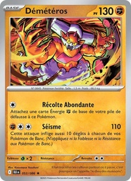 Démétéros 053/86 - Foudre Noire - Reverse - Pokémon JCC