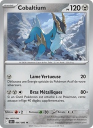 Cobaltium 066/86 - Foudre Noire - Holo - Pokémon JCC