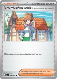 Recherches Professorales 085/86 Reverse
