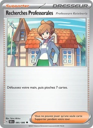 Recherches Professorales 085/86 Reverse