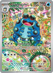 Crapustule 105/86 - Foudre Noire - Holo - Pokémon JCC