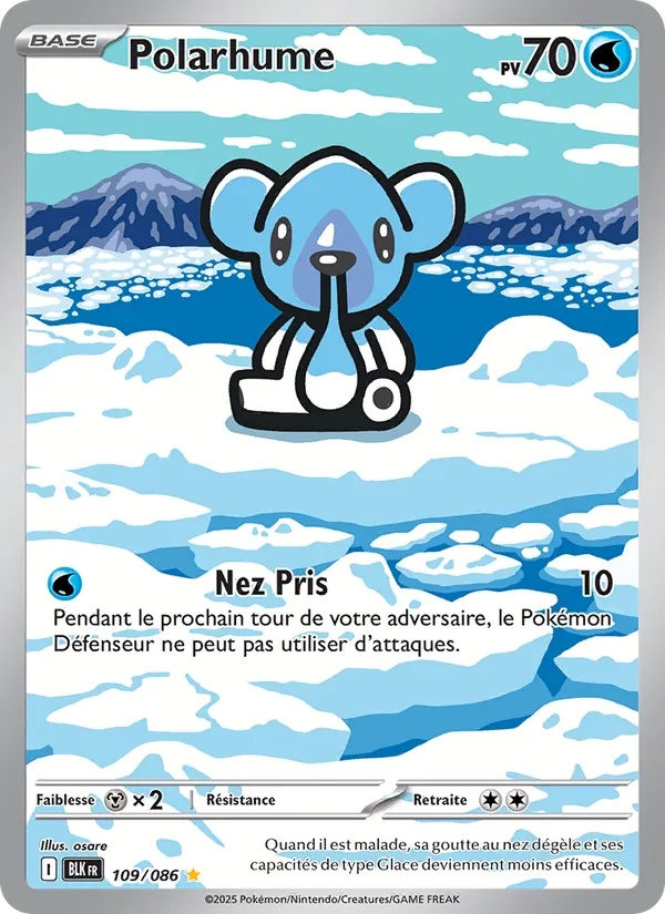 Polarhume 109/86 - Foudre Noire - Holo - Pokémon JCC
