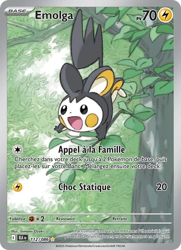 Emolga 112/86 Holo
