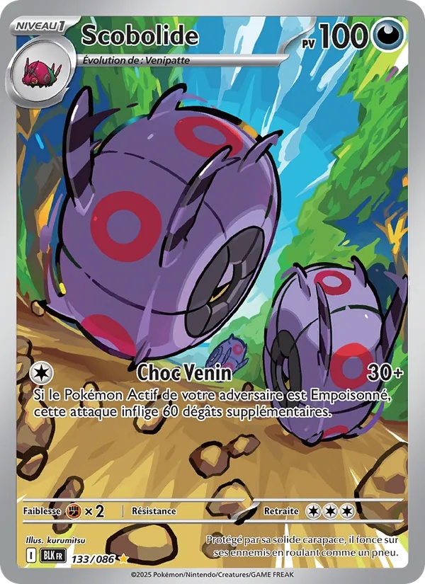 Scobolide 133/86 - Foudre Noire - Holo - Pokémon JCC