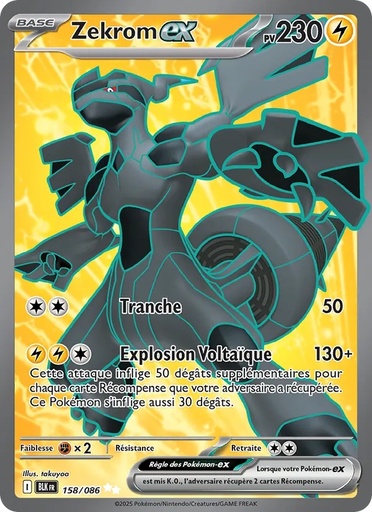 Zekrom-ex 158/86 Holo