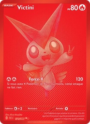Victini 171/86 - Foudre Noire - Holo - Pokémon JCC