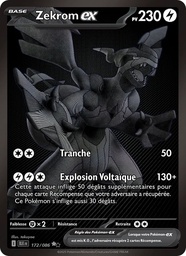 Zekrom-ex 172/86 - Foudre Noire - Holo - Pokémon JCC