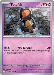 Tutafeh 039/86 - Flamme Blanche - Reverse - Pokémon JCC