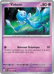 Viskuse 044/86 - Flamme Blanche - Reverse - Pokémon JCC
