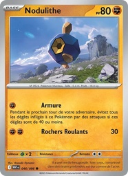 Nodulithe 046/86 - Flamme Blanche - Reverse - Pokémon JCC