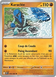 Karaclée 049/86 - Flamme Blanche - Reverse - Pokémon JCC