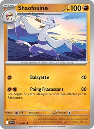 Shaofouine 053/86 - Flamme Blanche - Reverse - Pokémon JCC