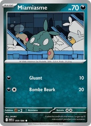 Miamiasme 059/86 - Flamme Blanche - Reverse - Pokémon JCC