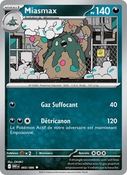 Miasmax 060/86 - Flamme Blanche - Reverse - Pokémon JCC