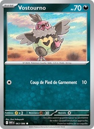 Vostourno 063/86 - Flamme Blanche - Reverse - Pokémon JCC