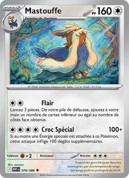 Mastouffe 076/86 - Flamme Blanche - Reverse - Pokémon JCC