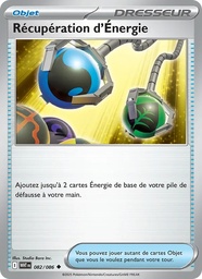 Récupération d'Énergie 082/86 Reverse