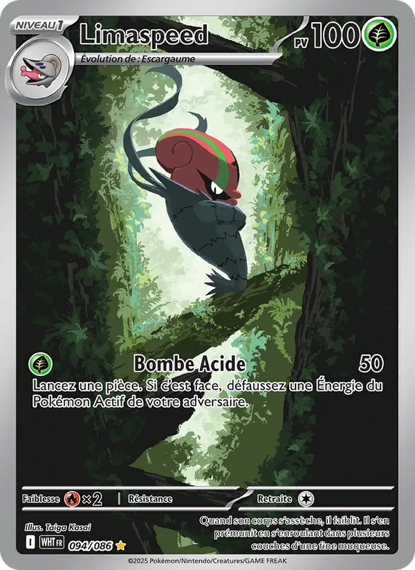 Limaspeed 094/86 - Flamme Blanche - Holo - Pokémon JCC