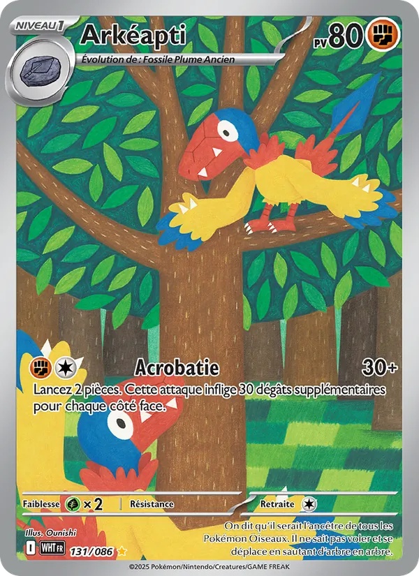 Arkéapti 131/86 - Flamme Blanche - Holo - Pokémon JCC