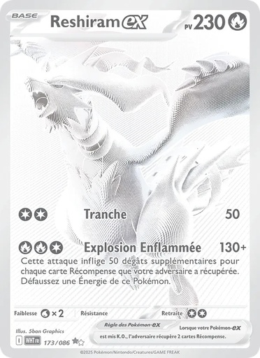 Reshiram-ex 173/86 Holo