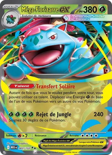 Méga-Florizarre-ex 003/132 Holo