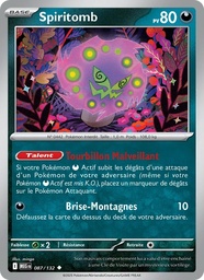 Spiritomb 087/132 - Méga-Évolution - trick-or-trade - Pokémon JCC