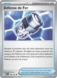 Défense de Fer 118/132 Holo player-rewards-program