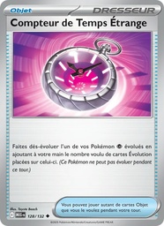 Compteur de Temps Étrange 128/132 - Méga-Évolution - player-rewards-program - Pokémon JCC