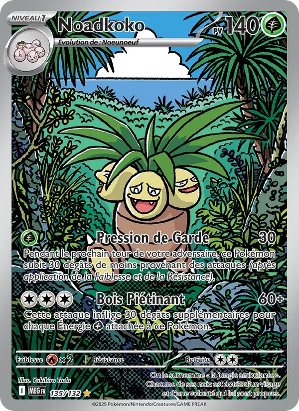 Noadkoko 135/132 - Méga-Évolution - Holo - Pokémon JCC