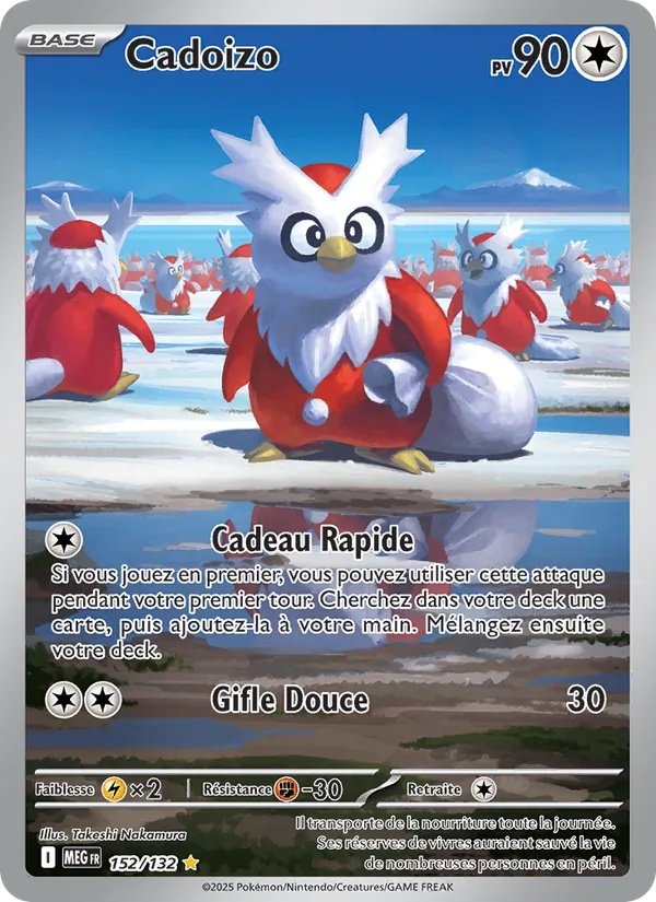 Cadoizo 152/132 - Méga-Évolution - Holo - Pokémon JCC