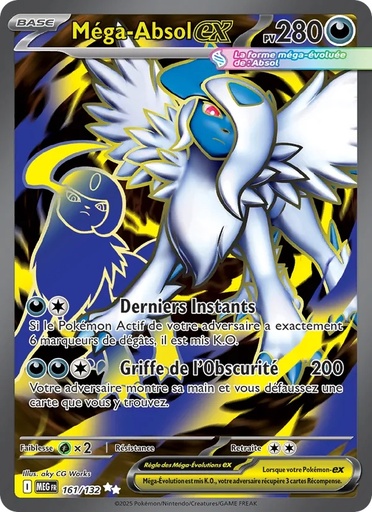 Méga-Absol-ex 161/132 Holo