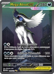 Méga-Absol-ex 180/132 - Méga-Évolution - Holo - Pokémon JCC