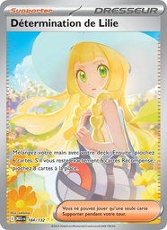 Détermination de Lilie 184/132 - Méga-Évolution - Holo - Pokémon JCC
