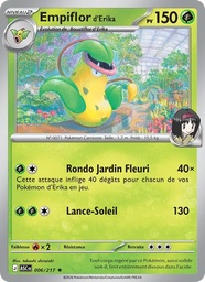 Empiflor d'Erika 006/217 - Héros Transcendants - Reverse - Pokémon JCC