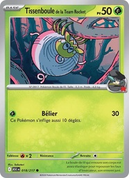 Tissenboule de la Team Rocket 018/217 Reverse
