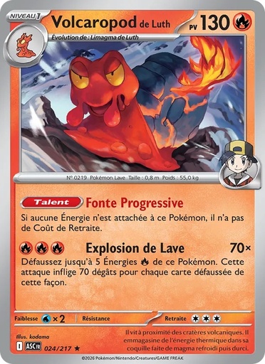 Volcaropod de Luth 024/217 Holo