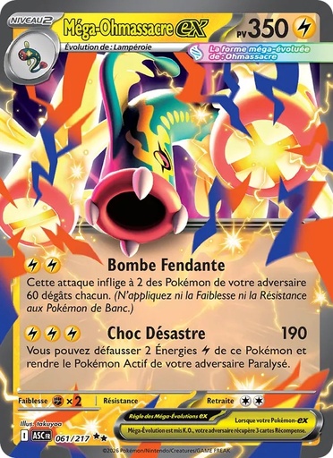 Méga-Ohmassacre-ex 061/217 Holo