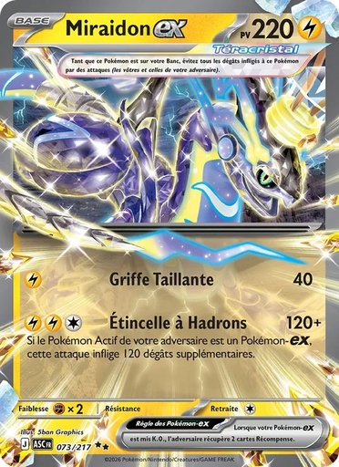 Miraidon-ex 073/217 Holo