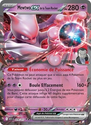 Mewtwo-ex de la Team Rocket 079/217 Holo